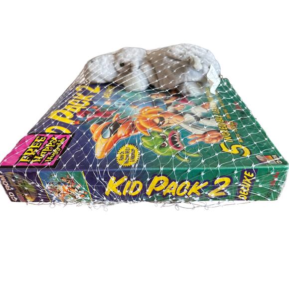 Kid Pack 2 Deluxe PC Cd Rom learning math spell money video map Game hippo plush - Picture 5 of 5
